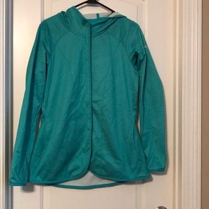 Columbia Hooded Zip Up Sweatshirt